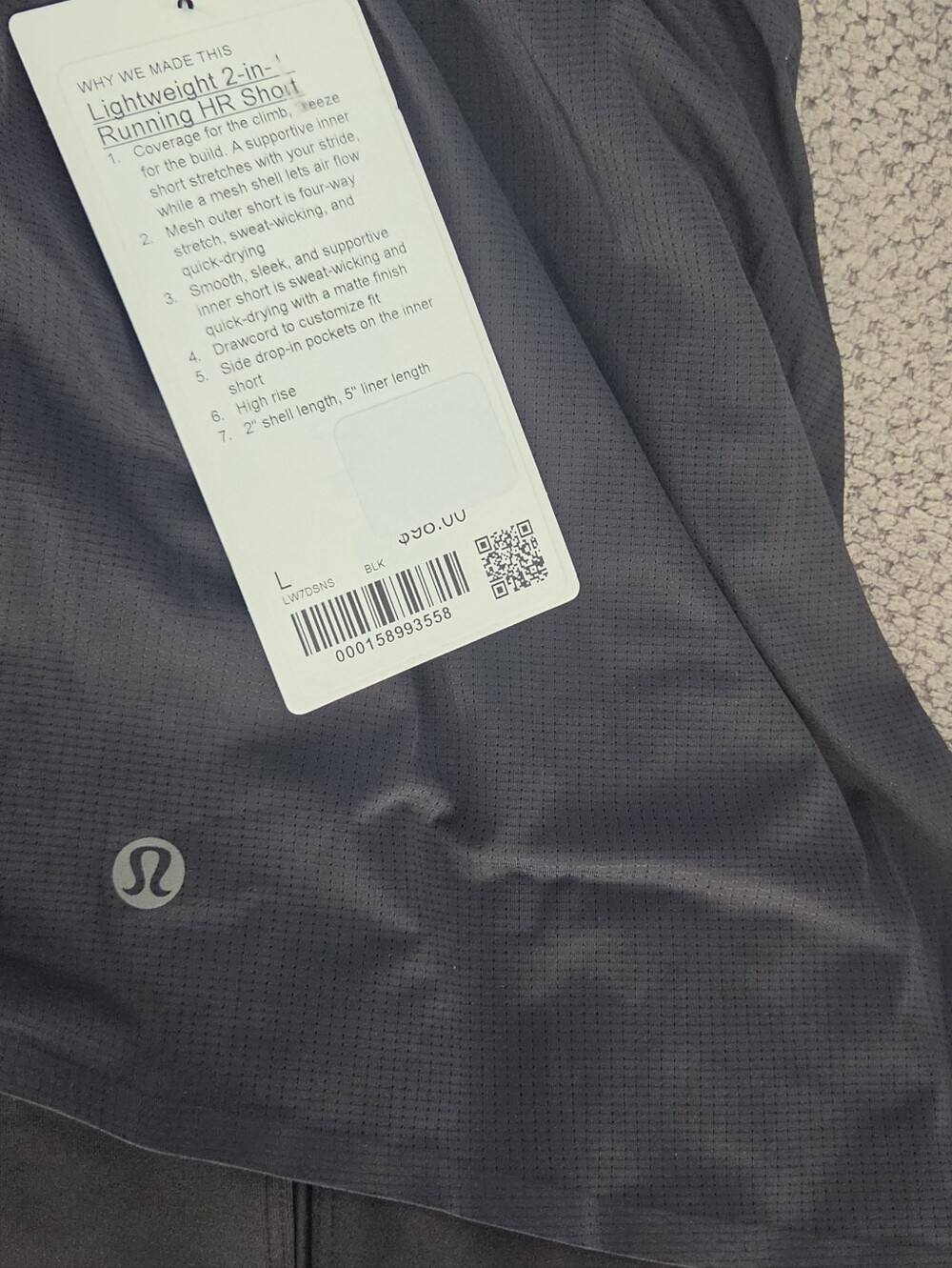 Lightweight 2-in-1 Running High-Rise Short - Picture 5 of 12